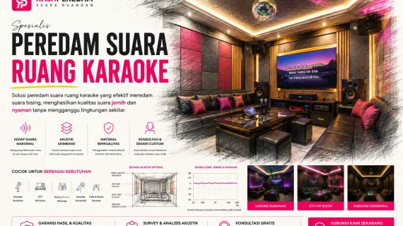 Peredam Suara Ruang Karaoke
